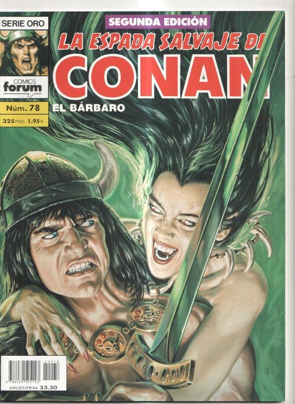 La espada salvaje de Conan segunda edicion numero 78
