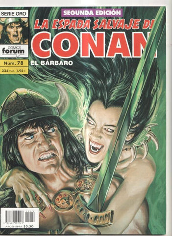 La espada salvaje de Conan segunda edicion numero 78