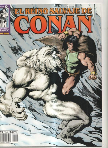 El reino salvaje de Conan numero 08