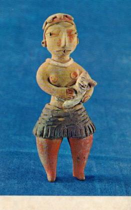 POSTAL PV13289: Venus de Tlatilco, figurilla femenina. Preclasico medio