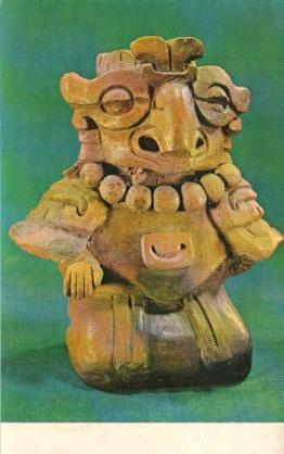 POSTAL PV13288: Urna Zapoteca, Monte Alban