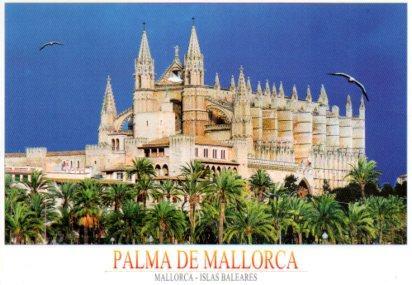 POSTAL PV13277: Catedral de Palma de Mallorca