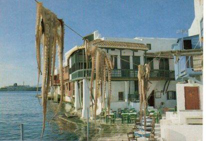 POSTAL PV13274: Miconos, Grecia
