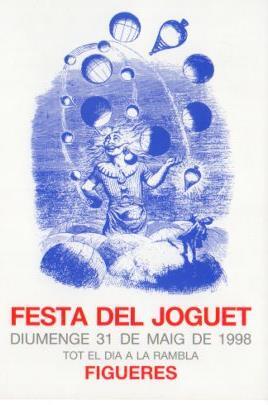 POSTAL PV13272: Festa del Joguet a Figueres. Maig 1998 