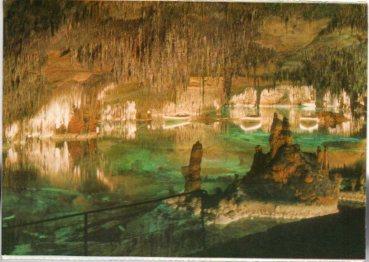 POSTAL PV13243: Lago Martel, Cuevas del Drach, Mallorca