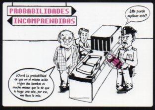 POSTAL PV13225: Publicidad colección Metatemas Probabilidades incomprendidas. Tusquets Editores