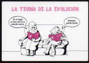 POSTAL PV13224: Publicidad colección Metatemas La teoria de la evolucion. Tusquets Editores