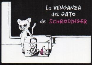 POSTAL PV13223: Publicidad colección Metatemas La venganza del gato de Schrodinger. Tusquets Editores