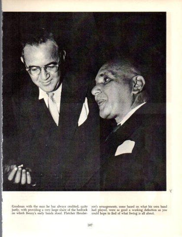 LAMINA V50308: Benny Goodman with Fletcher Henderson