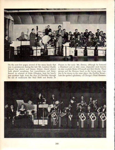 LAMINA V50304: Charlie Barnet top photo and Jimmy Dorsey lowe photo