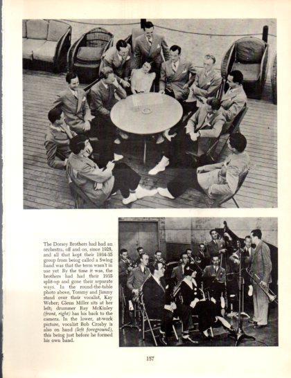 LAMINA V50303: The Dorsey Brothers with Kay Weber and Glen Miller