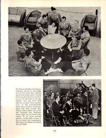 LAMINA V50303: The Dorsey Brothers with Kay Weber and Glen Miller