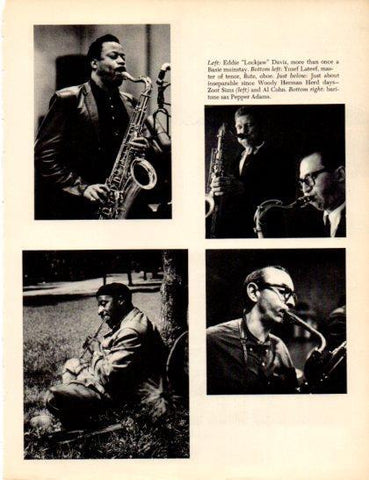 LAMINA V50296: Eddie Lockjaw Davis, Zoot Sims and Al Cohn