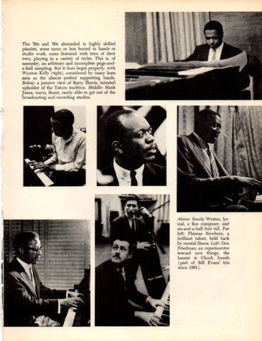 LAMINA V50294: Winton Kelly, Randy Weston and Don Friedman