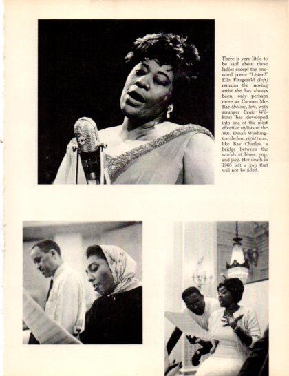 LAMINA V50293: Ella Fitzgerald and Dinah Washington
