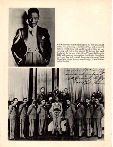 LAMINA V50314: Earl Hines and His band 1928