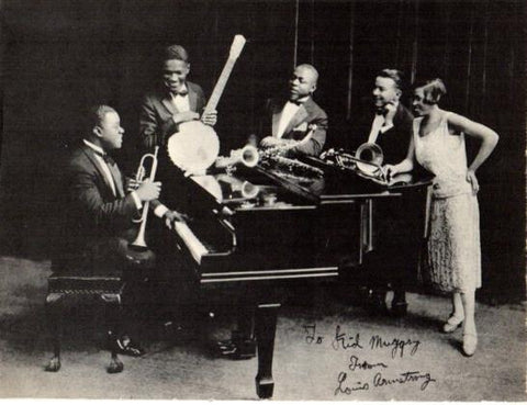 LAMINA V50336: Louis Armstrong and his Hot Five