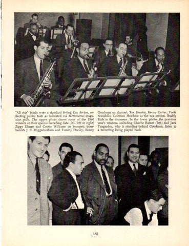 LAMINA V50329: All Star Bands, winners of the year 1940
