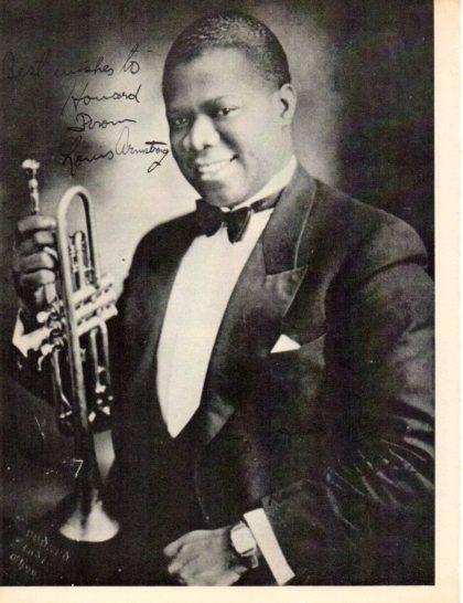 LAMINA V50289: A young Louis Armstrong