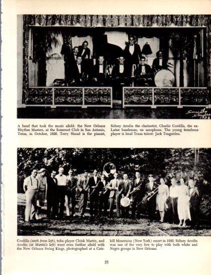 LAMINA V50258: The New Orleans Rhytm Masters at Somerset Club in Texas 1926