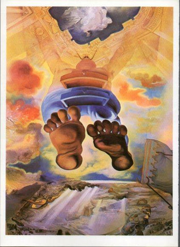 LAMINA V50248: Salvador Dali. Sostre del salo Palau del Vent, Figueres