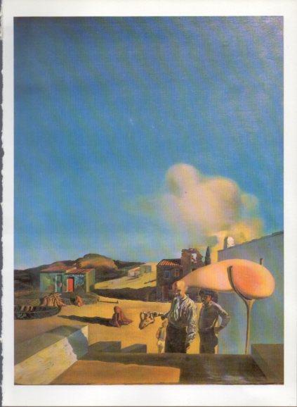 LAMINA V50242: Salvador Dali. Arpa invisible fina i mitjana 