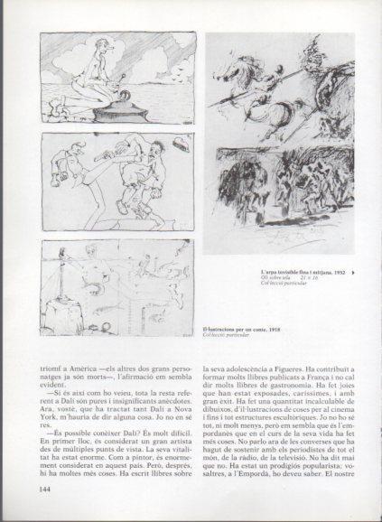 LAMINA V50241: Salvador Dali. Il·lustracions per un conte 1918