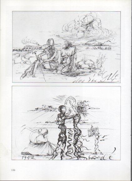 LAMINA V50237: Salvador Dali. Il·lustracio per La Vida Secreta de Salvador Dali