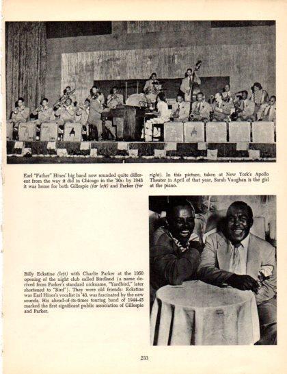 LAMINA V50285: Early Father Hines big band and Billy Eckstine with Charlie Parker
