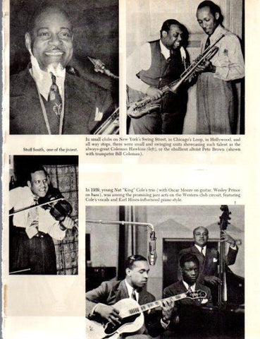 LAMINA V50265: In 1939 young Nat King Cole's trio