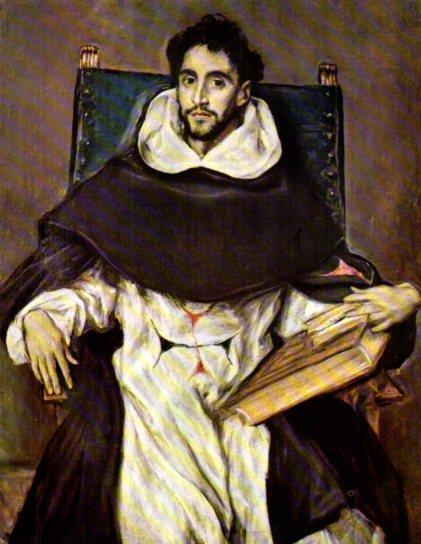 LAMINA V50399: Fray Hortensio Paravicino por El Greco