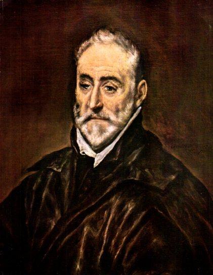 LAMINA V50397: Antonio de Covarrubias por El Greco
