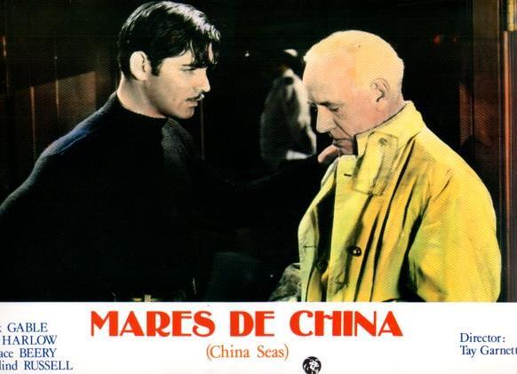 LAMINA V50441: Mares de China con Clark Gable y Jean Harlow nº 5