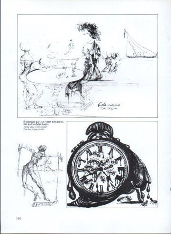 LAMINA V50435: Ilustracio per La vida secreta de Salvador Dali  Gala Cadaques por Dali
