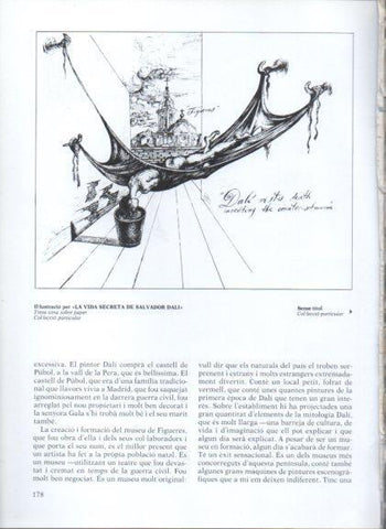 LAMINA V50434: Ilustracio per La vida secreta de Salvador Dali por Dali