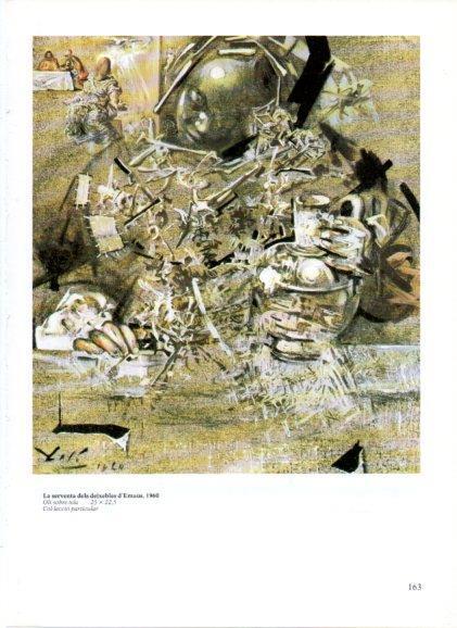 LAMINA V50427: Salvador Dali. La serventa dels deixebles d'Emaus