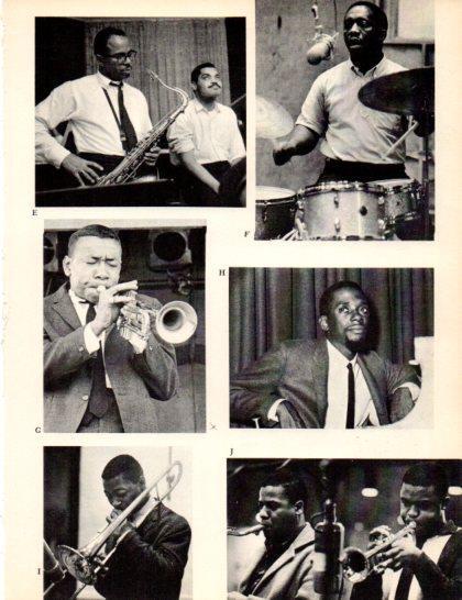 LAMINA V50358: Benny Golson, Bobby Timmons, Curtis Fuller and Freddie Hubbard