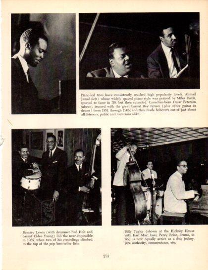 LAMINA V50357: Ramey Lewis with Red Holt and Eldee Youg in 1965