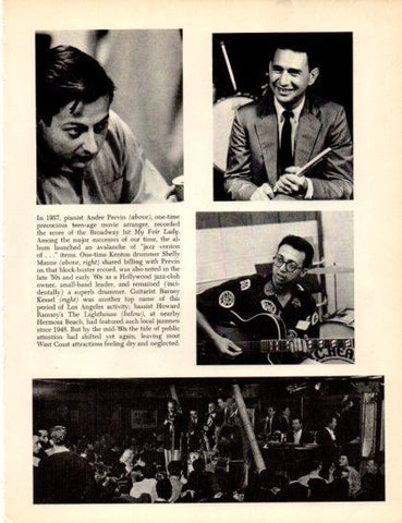LAMINA V50348: Andre Previn, Barney Kessel and Howard Ramsey