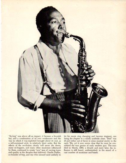 LAMINA V50347: Charlie Parker