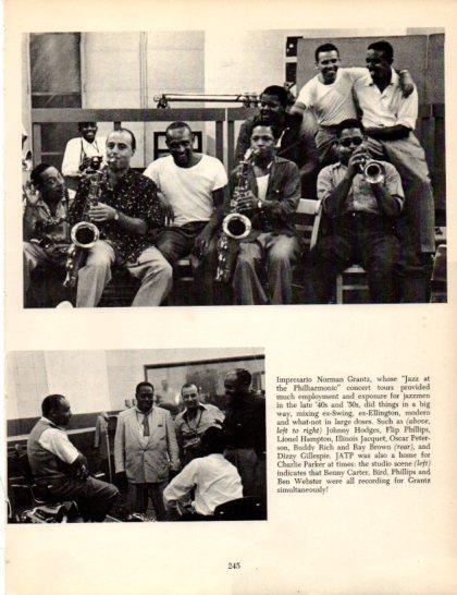 LAMINA V50346: Johnny Hodges, Flip Phillips, Lionel Hampton  and Illinois Jacquet