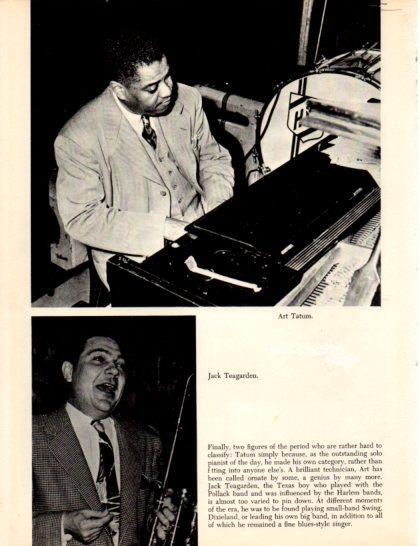 LAMINA V50343: Art Tatum and Jack Teagarden