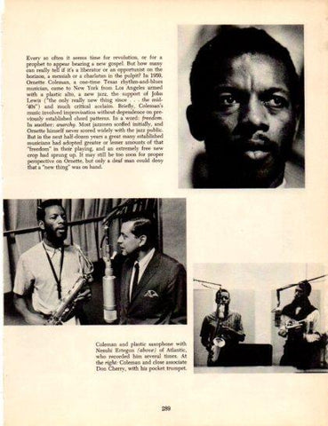 LAMINA V50353: Ornette Coleman