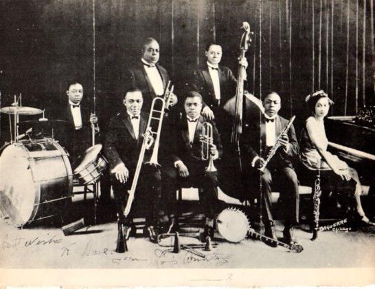 LAMINA V50391: Louis Armstrong and the Hot Seven