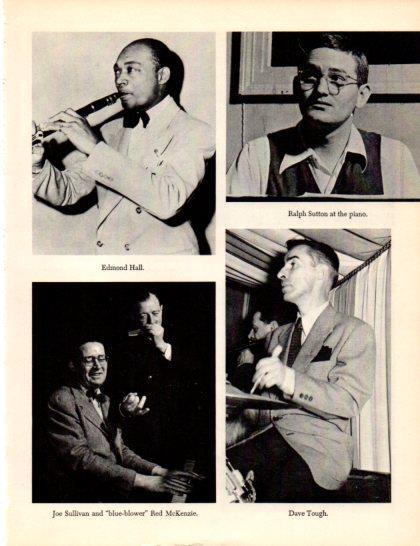 LAMINA V50386: Edmond Hall, Ralph Sutton, Jose Sullivan with Red McKenzie and Dave Tough
