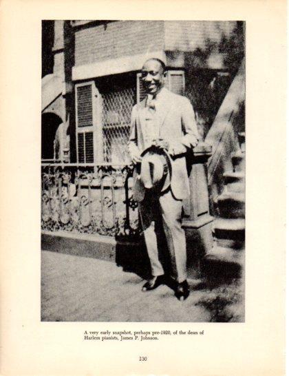 LAMINA V50383: James P. Johnson the dean of Harlem pianists, photo pre 1920