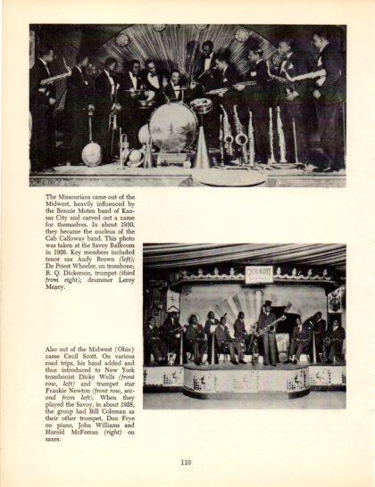 LAMINA V50370: The Missourians at the Savoy Ballroom in 1926