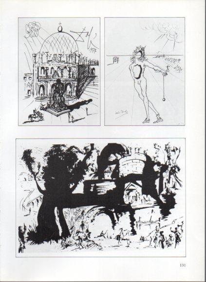 LAMINA V50235: S. Dali. Dibuixos per il·lustrar el text de Josep Pla Obres de Museu