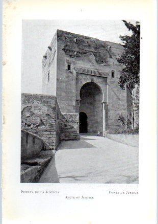 LAMINA V49633: La Alhambra. Puerta de la Justicia