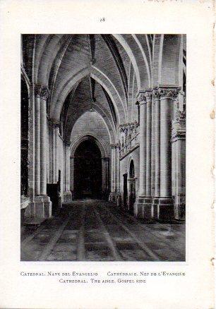 LAMINA V49618: Ciudad Rodrigo. Catedral. Nave del Evangelio